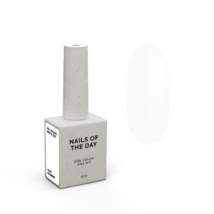 NAILSOFTHEDAY Gel polish White-001, 10 ml