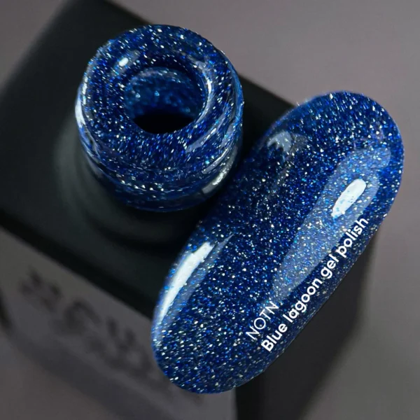 NAILSOFTHEDAY Gel Polish Blue Lagoon-263, 10 ml - Obrázek 2