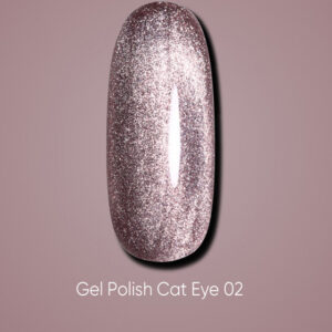 Dark gel polish Cat Eye 02, 10 ml