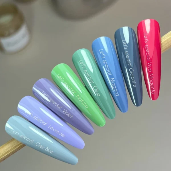 NAILSOFTHEDAY Gel Polish Violet-285, 10 ml - Obrázek 2