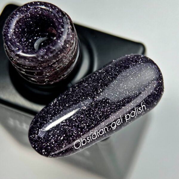 NAILSOFTHEDAY Gel Polish Obsidian-326, 10 ml - Obrázek 2