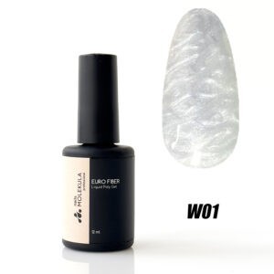 Molekula Euro Fiber Gel W01 Alpine Snow, 12ml
