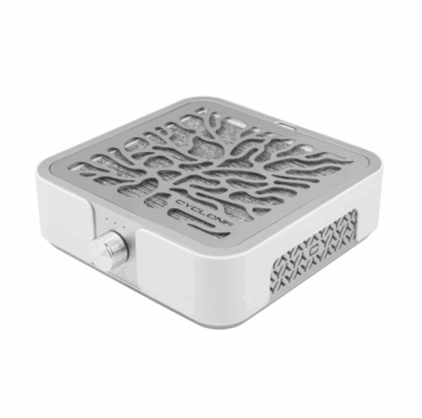 Odsavačka CYCLONE X3 Silver 72 W pro manikúru a pedikúru