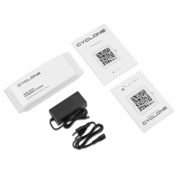 Odsavačka CYCLONE X3 Silver 72 W pro manikúru a pedikúru - Obrázek 4