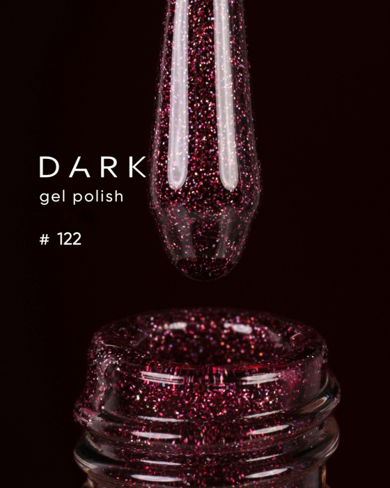 Dark Gel Polish, 6 ml - 122 obrázek 1 Dark Gel Polish, 6 ml - 122
