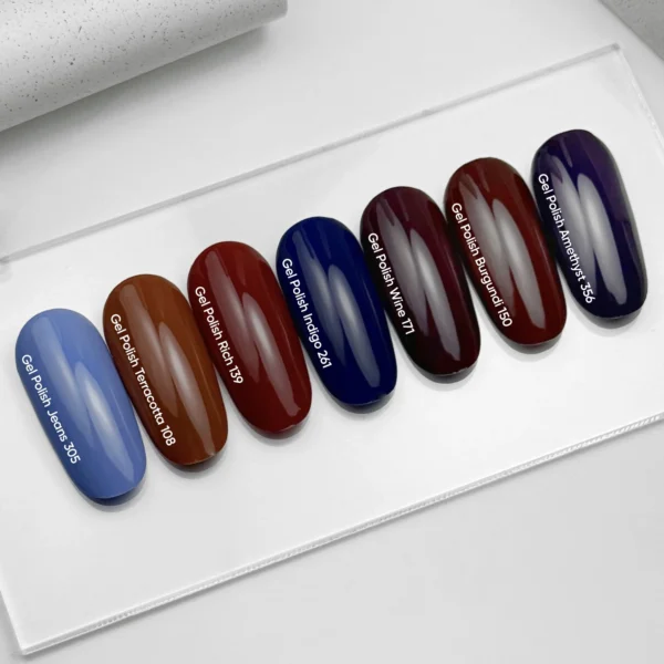 NAILSOFTHEDAY Gel Polish Wine, 10 ml - Obrázek 2