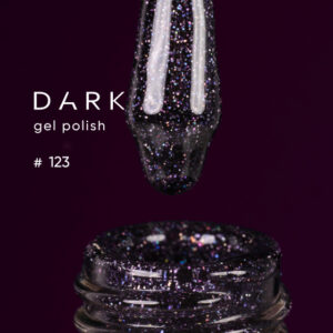 Dark Gel Polish, 6 ml - 123
