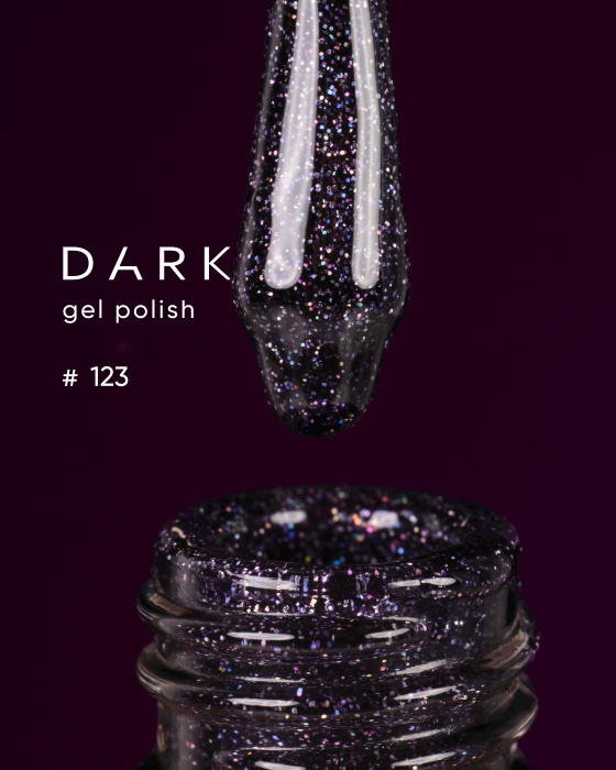 Dark Gel Polish, 6 ml - 123 obrázek 1 Dark Gel Polish, 6 ml - 123