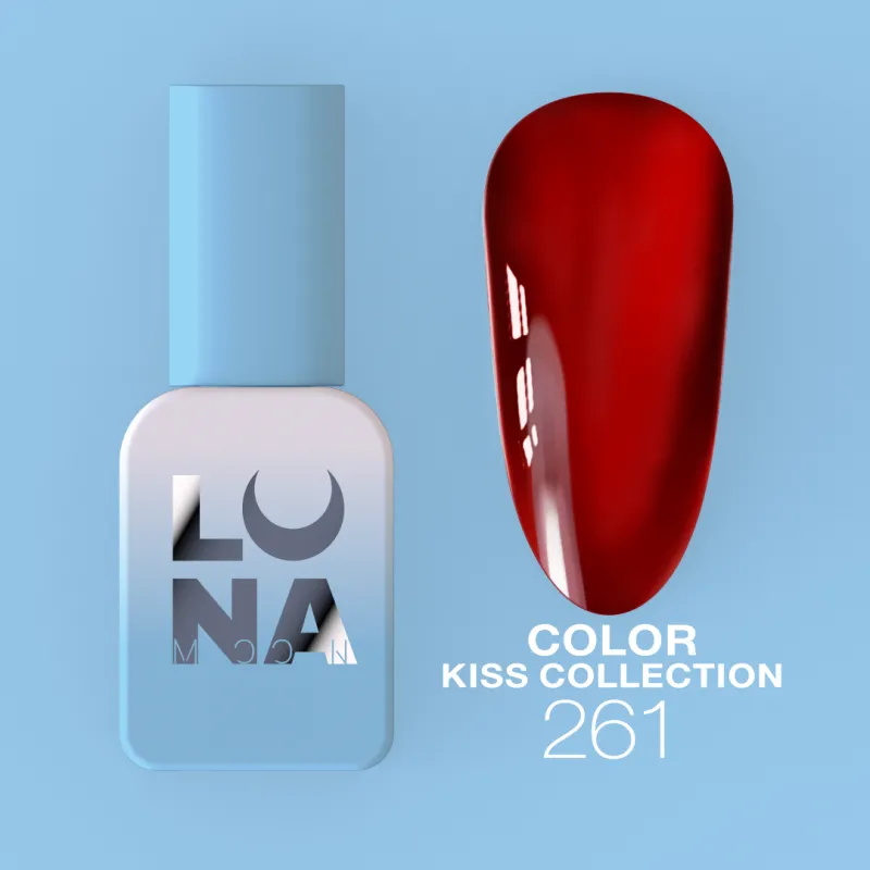 Lunamoon Color Kiss 8 ml - 261 obrázek 1 Lunamoon Color Kiss 8 ml - 261