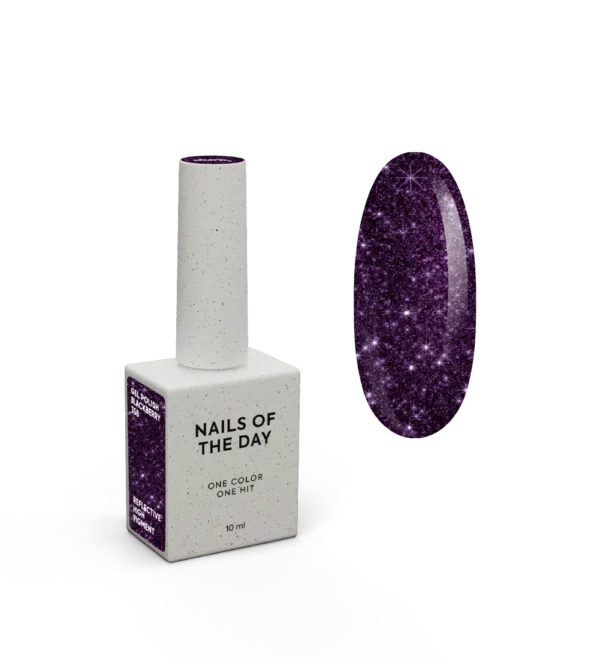 NAILSOFTHEDAY Gel Polish Blackberry-358, 10 ml