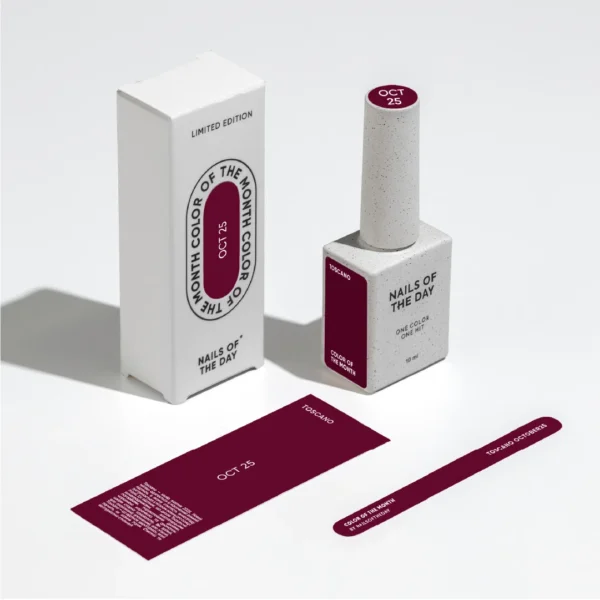 NAILSOFTHEDAY Color of the month October 2025 Toscano, 10 ml - Obrázek 2