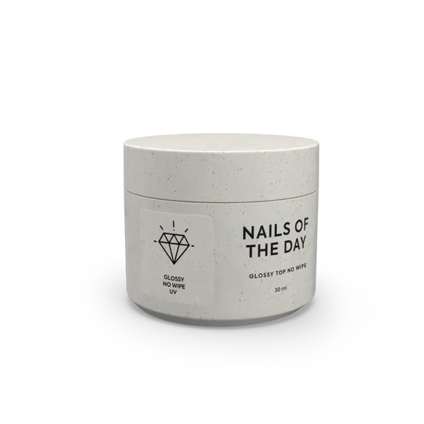 NAILSOFTHEDAY Glossy top no wipe, 30 ml