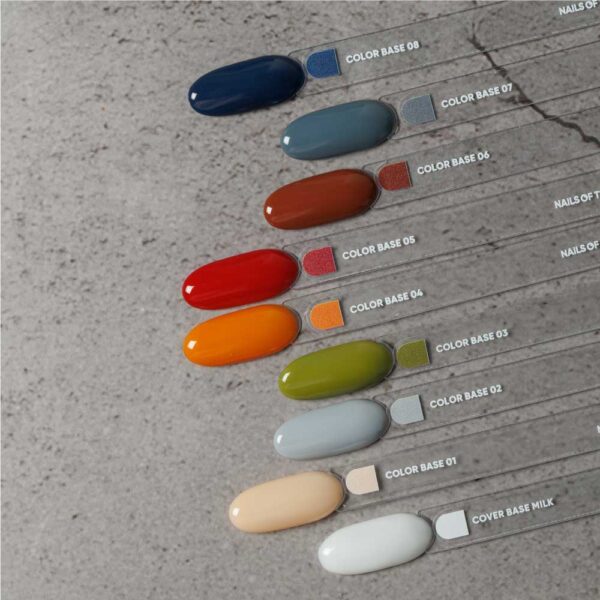 NAILSOFTHEDAY Color base 02, 10 ml - Obrázek 2