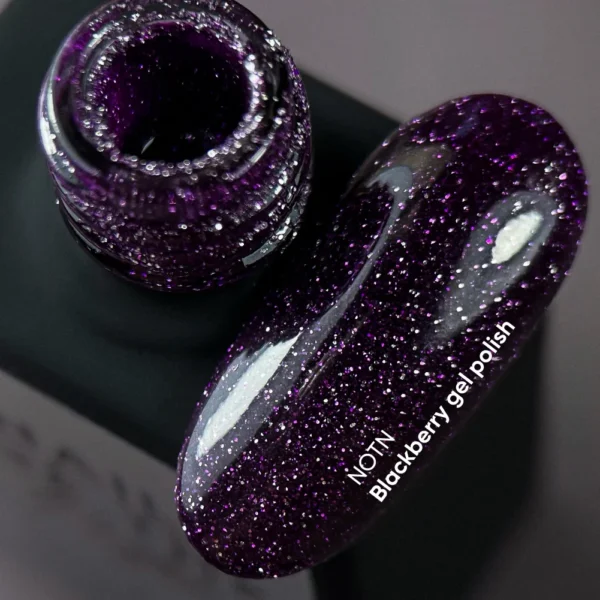 NAILSOFTHEDAY Gel Polish Blackberry-358, 10 ml - Obrázek 2