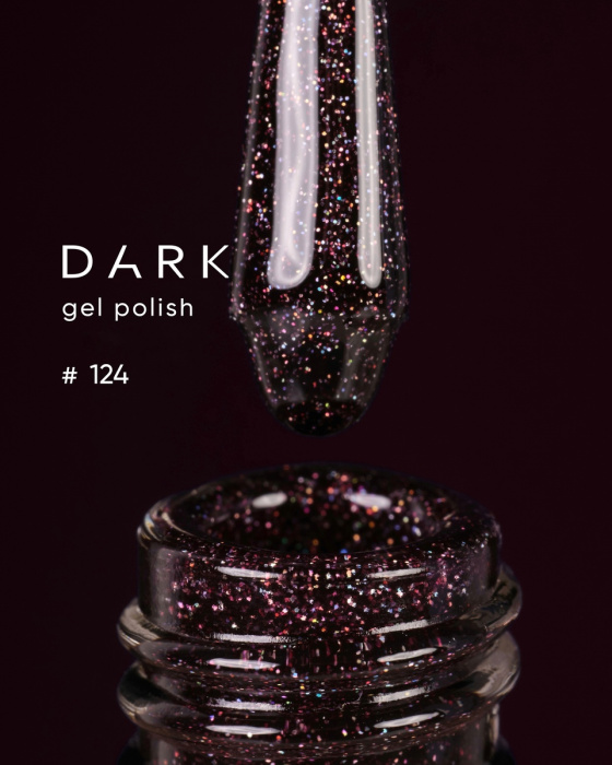 Dark Gel Polish, 6 ml - 124 obrázek 1 Dark Gel Polish, 6 ml - 124