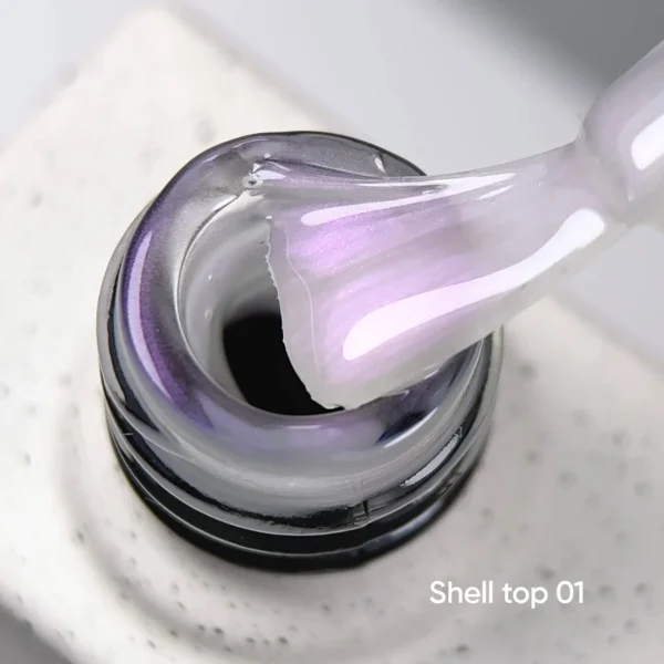 NAILSOFTHEDAY Shell top 01, 10 ml - Obrázek 2