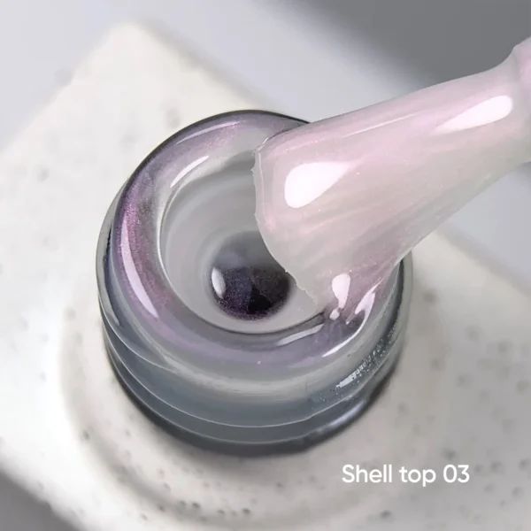 NAILSOFTHEDAY Shell top 03, 10 ml - Obrázek 2