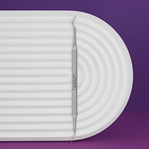 Pedicure curette EXPERT 20 TYPE 1 (hemisphere curette and toenail cleaner)