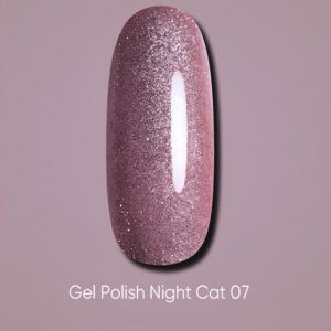 Dark gel polish Night Cat, 6 ml - 07