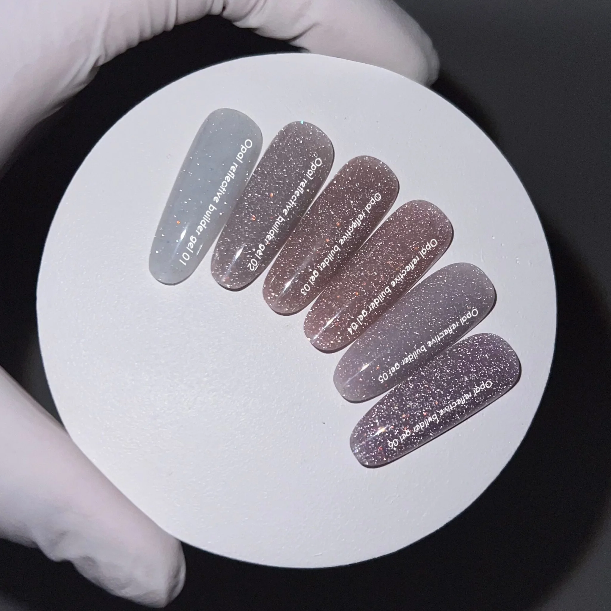 NAILSOFTHEDAY Opal Reflective builder gel 02, 15 g obrázek 2 NAILSOFTHEDAY Opal Reflective builder gel 02, 15 g - Obrázek 2