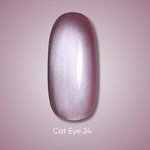 Dark gel polish Cat Eye 24, 10 ml