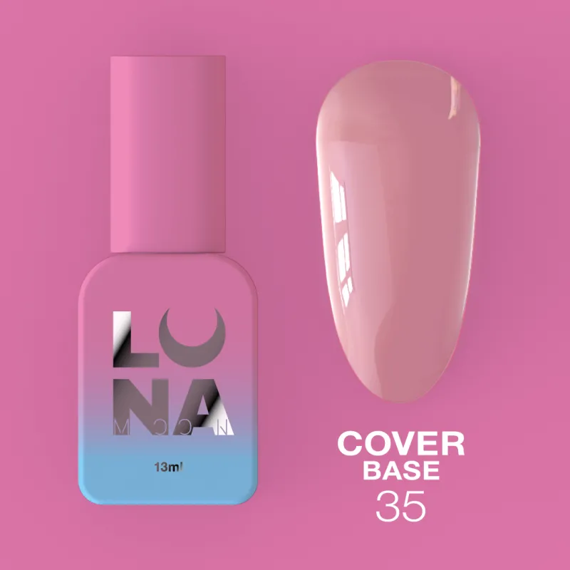 Lunamoon Cover Base No35 (13ml) obrázek 1 Lunamoon Cover Base No35 (13ml)