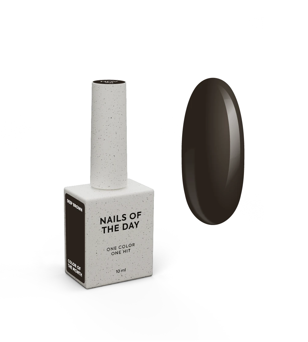 NAILSOFTHEDAY Color of the month November 2025 Deep Brown, 10 ml obrázek 1 NAILSOFTHEDAY Color of the month November 2025 Deep Brown, 10 ml