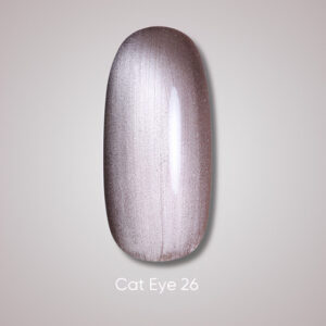 Dark gel polish Cat Eye 26, 10 ml
