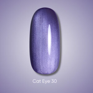 Dark gel polish Cat Eye 30, 10 ml