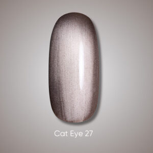 Dark gel polish Cat Eye 27, 10 ml