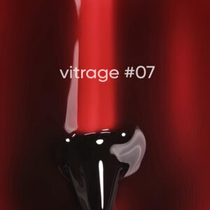 Dark Gel Polish Vitrage 07, 6 ml