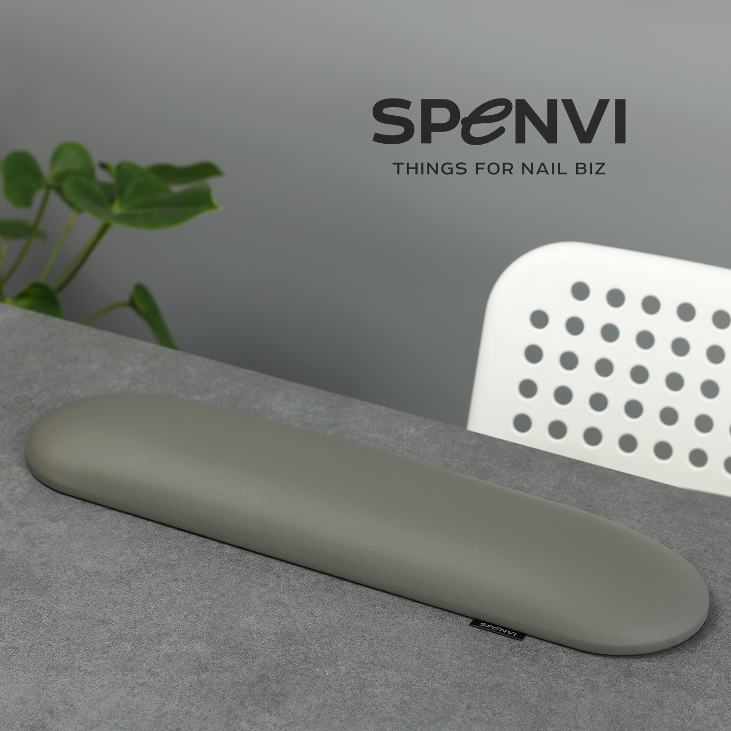 Manikúrní podložka pod ruku SPENVI Classic Grey obrázek 1 Manikúrní podložka pod ruku SPENVI Classic Grey