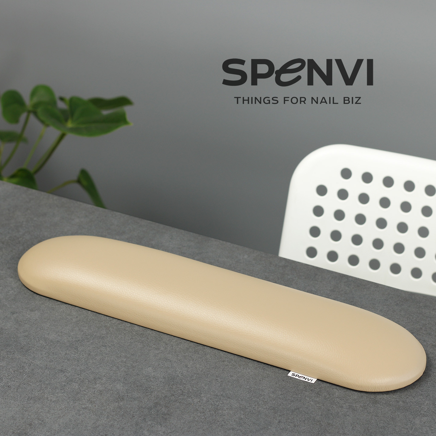 Manikúrní podložka pod ruku SPENVI Classic Coffe Cream obrázek 1 Manikúrní podložka pod ruku SPENVI Classic Coffe Cream