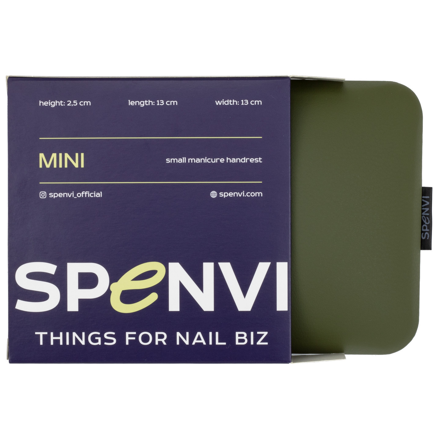 Polštářek pod loket na manikúru SPENVI Mini Khaki obrázek 1 Polštářek pod loket na manikúru SPENVI Mini Khaki