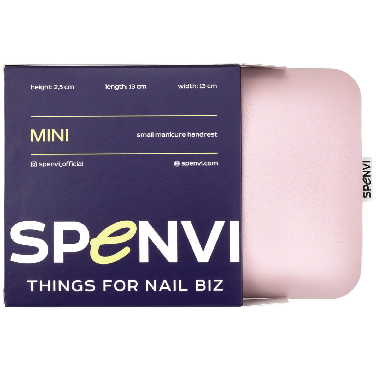 Polštářek pod loket na manikúru SPENVI Mini Pastel Pink obrázek 1 Polštářek pod loket na manikúru SPENVI Mini Pastel Pink