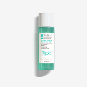 Peeling gel for hands and feet with aloe vera, mint extract and aha-acids Shelly 200 ml