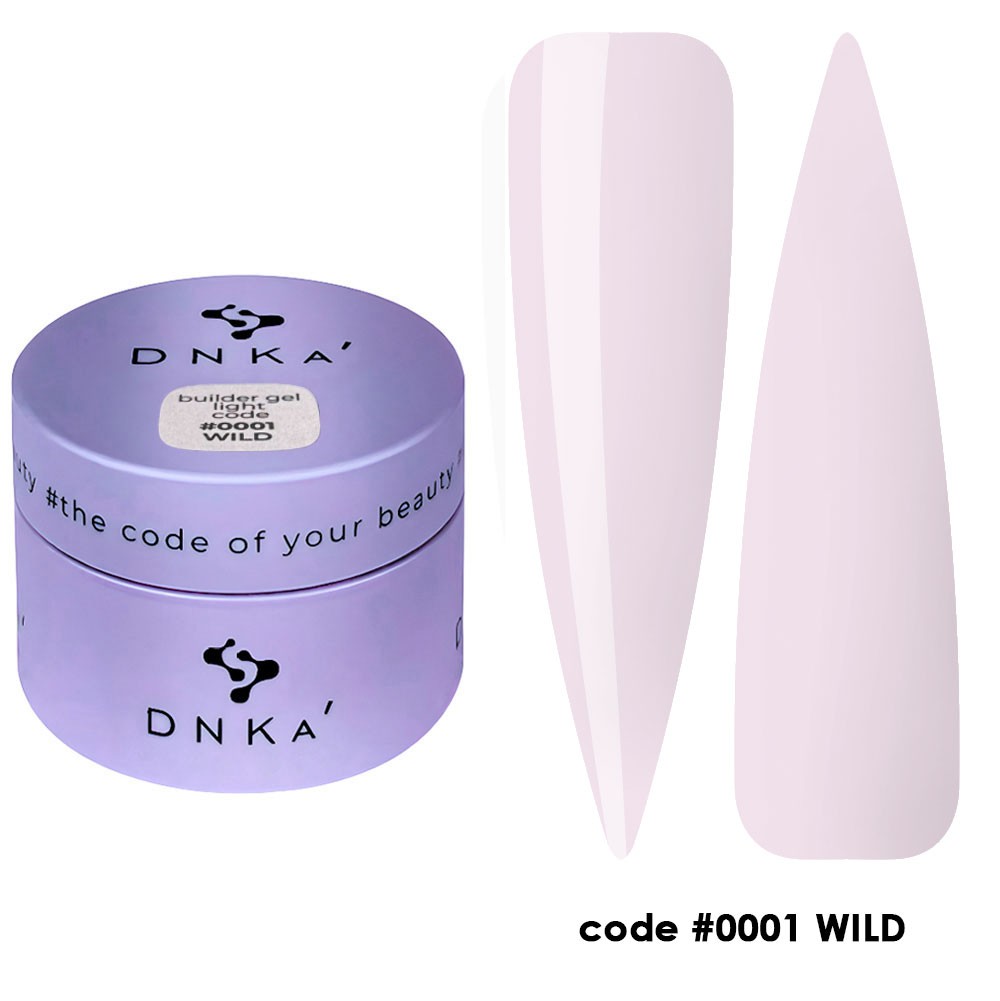 DNKa' Builder Gel Light 0001 Wild 30ml obrázek 1 DNKa' Builder Gel Light 0001 Wild 30ml