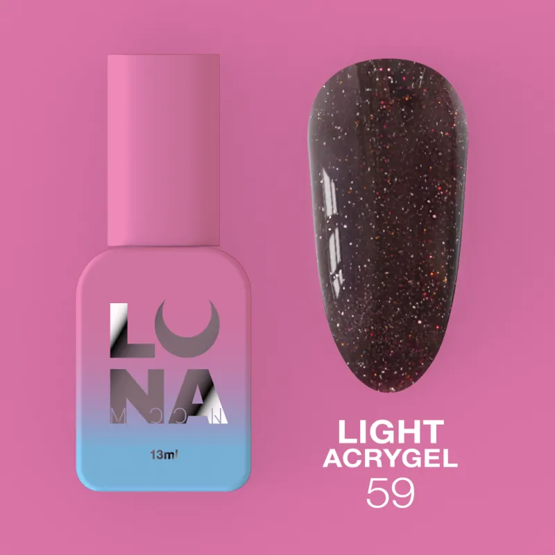 Lunamoon Light Acrygel (13ml) - 59 obrázek 1 Lunamoon Light Acrygel (13ml) - 59