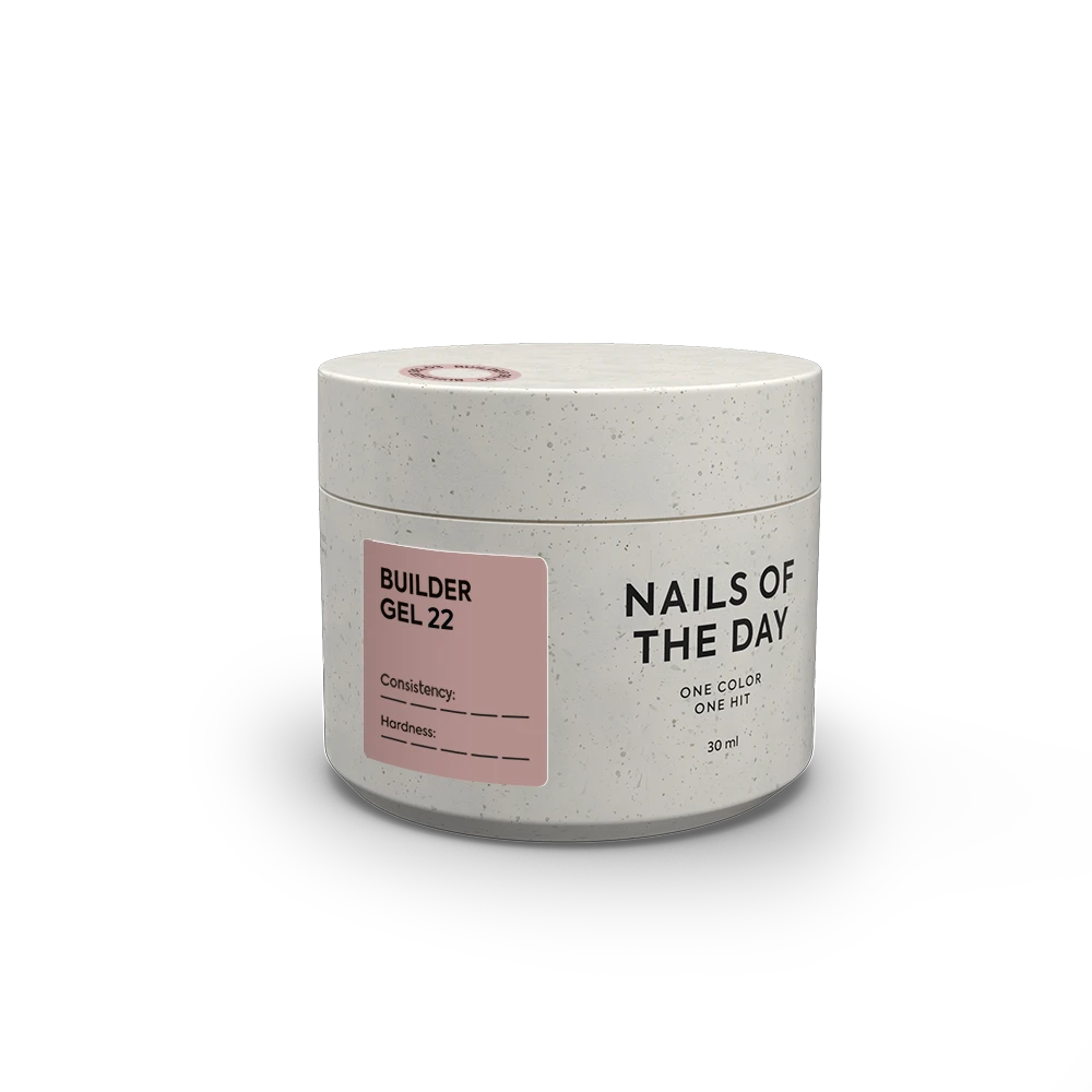 NAILSOFTHEDAY Builder gel 22, 30 ml obrázek 3 NAILSOFTHEDAY Builder gel 22, 30 ml - Obrázek 3