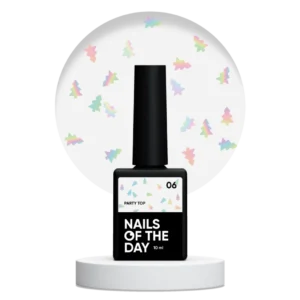 NAILSOFTHEDAY Party top 06, 10 ml